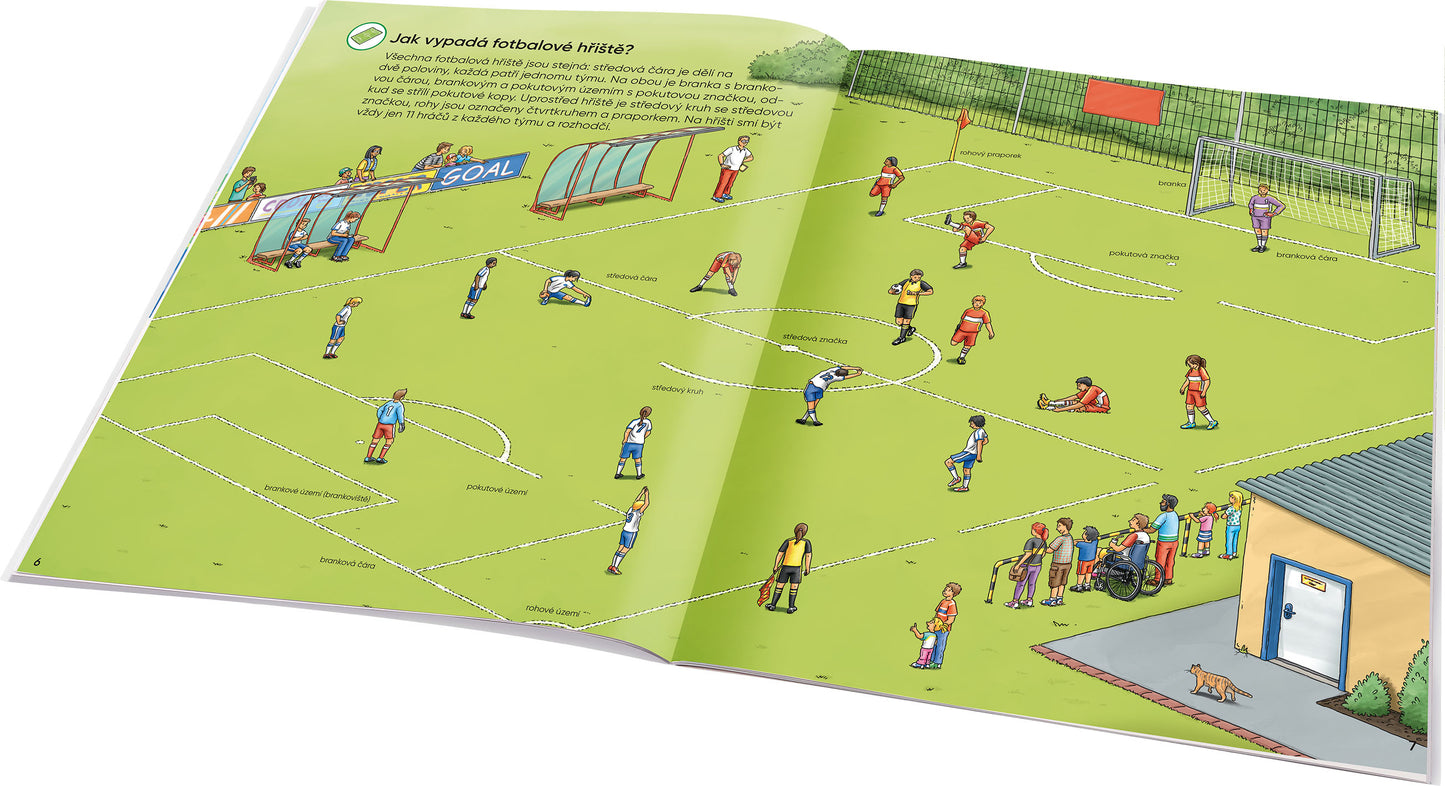 Můj první samolepkový sešit – FOTBAL