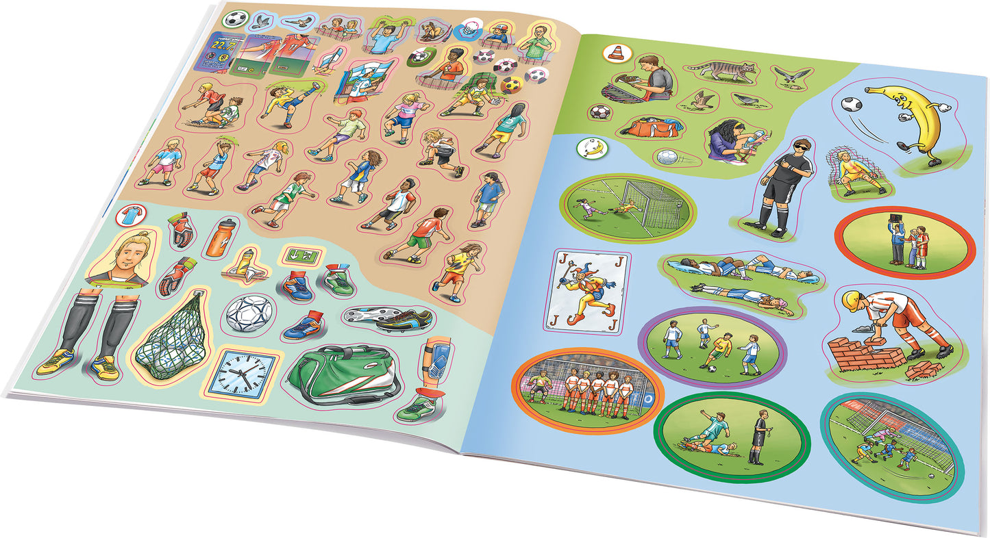 Můj první samolepkový sešit – FOTBAL