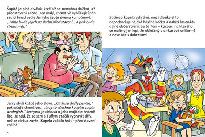 VELKÉ CIRKUSOVÉ DOBRODRUŽSTVÍ – Tom a Jerry v obrázkovém příběhu