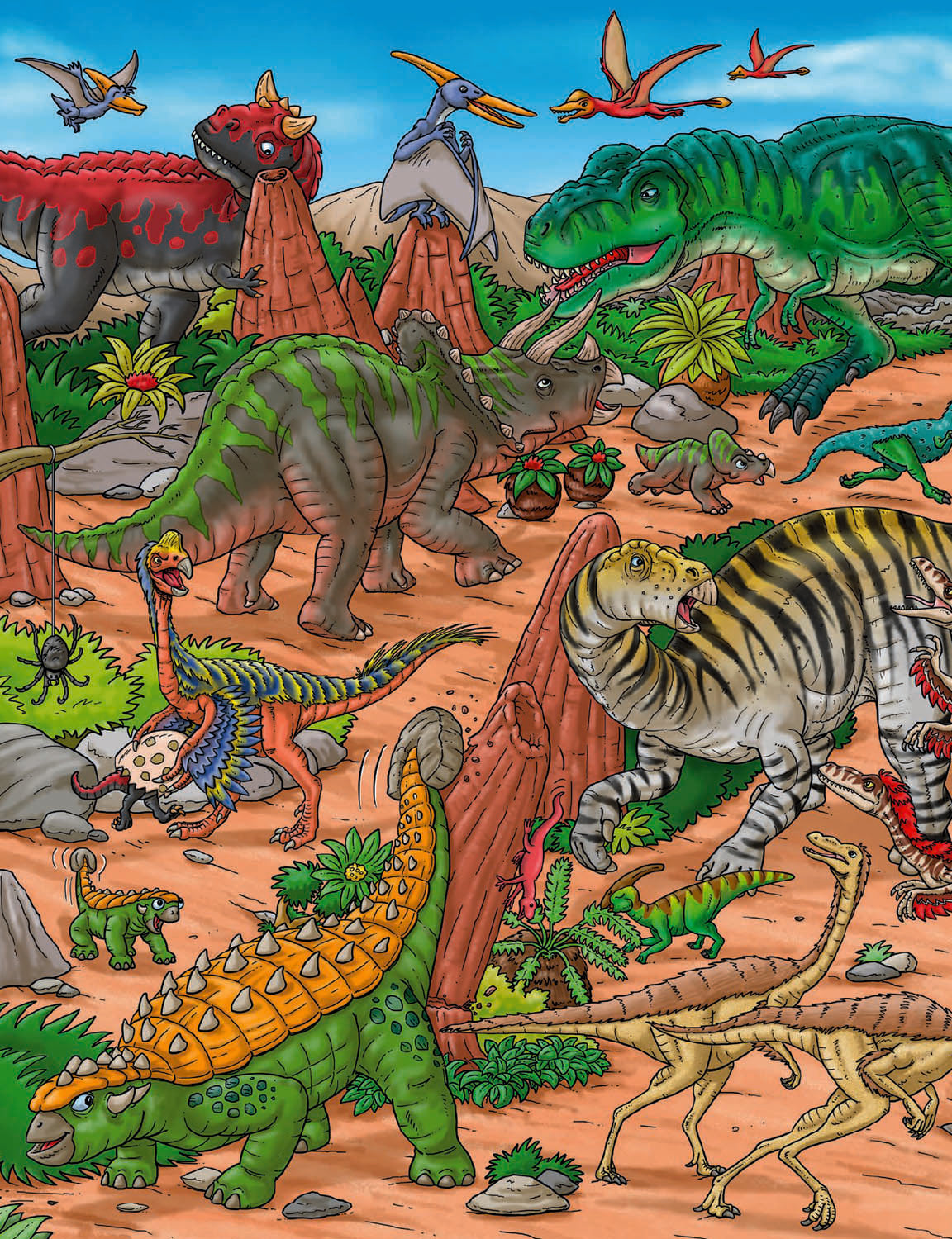 Velká knížka DINOSAUŘI pro malé vypravěče