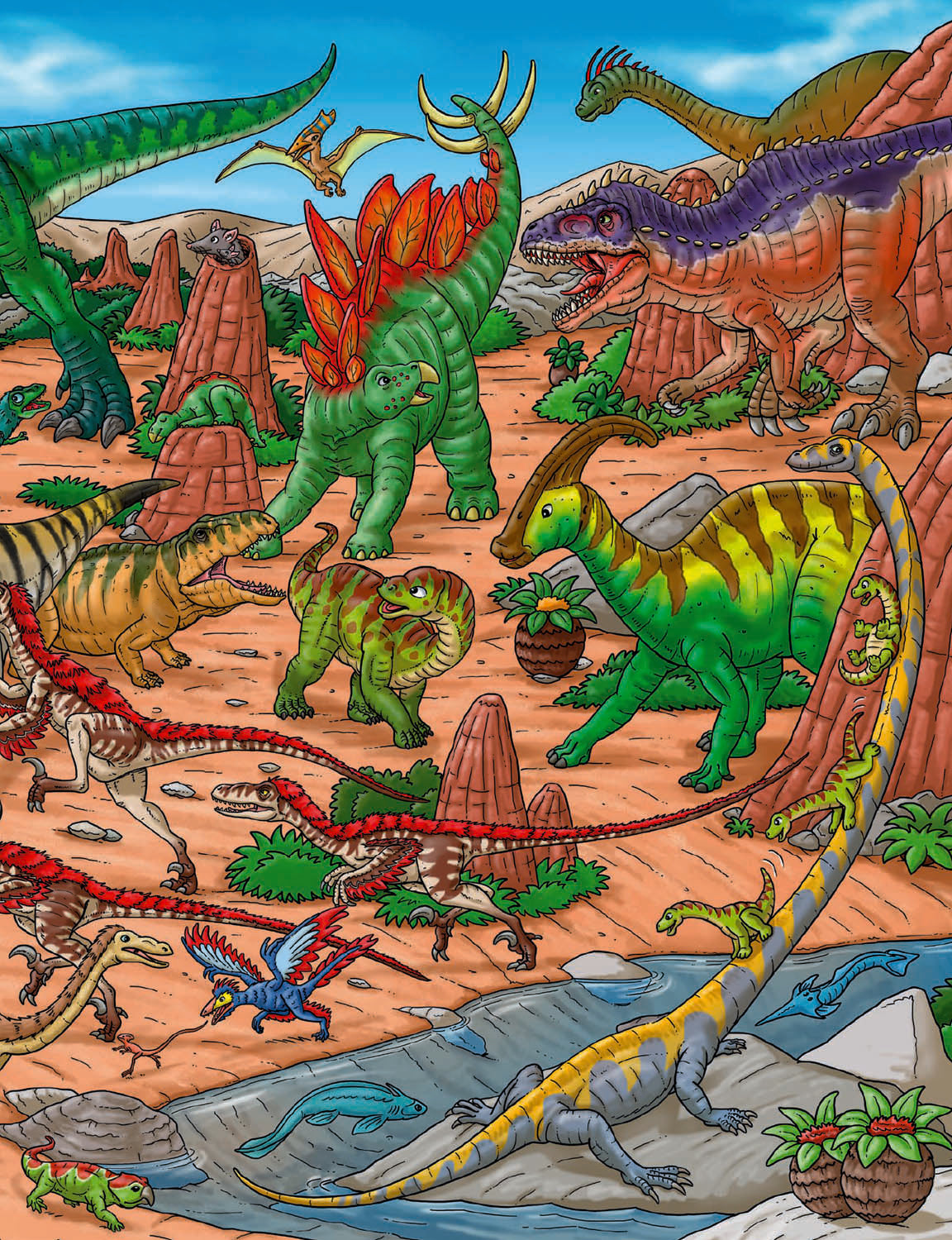 Velká knížka DINOSAUŘI pro malé vypravěče