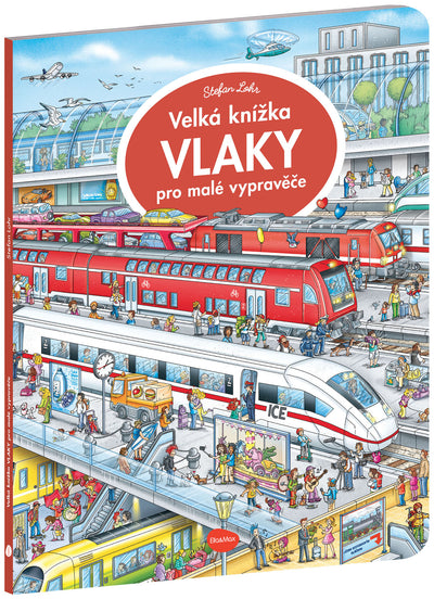 Velká knížka VLAKY pro malé vypravěče