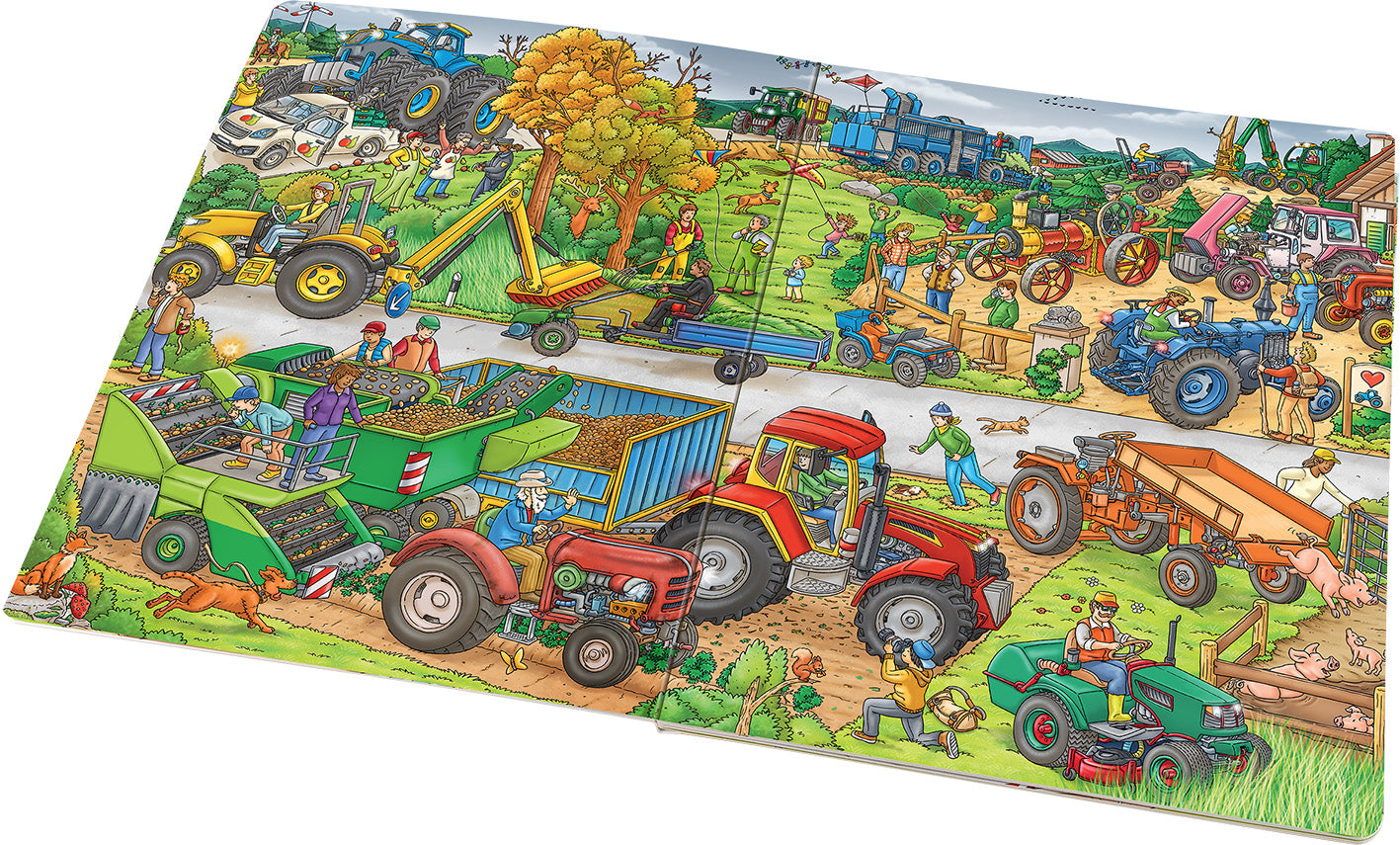 Velká knížka TRAKTORY pro malé vypravěče