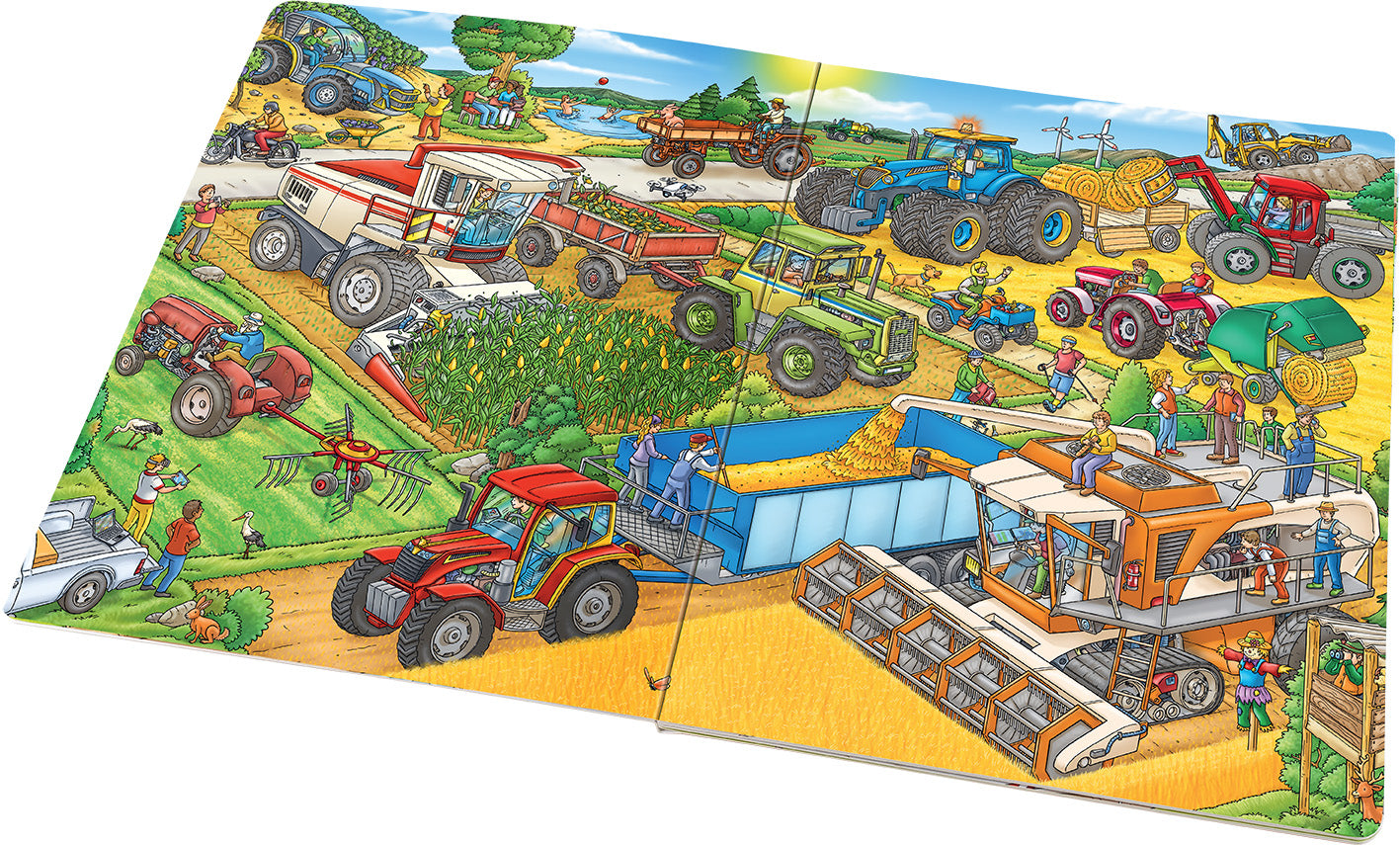 Velká knížka TRAKTORY pro malé vypravěče