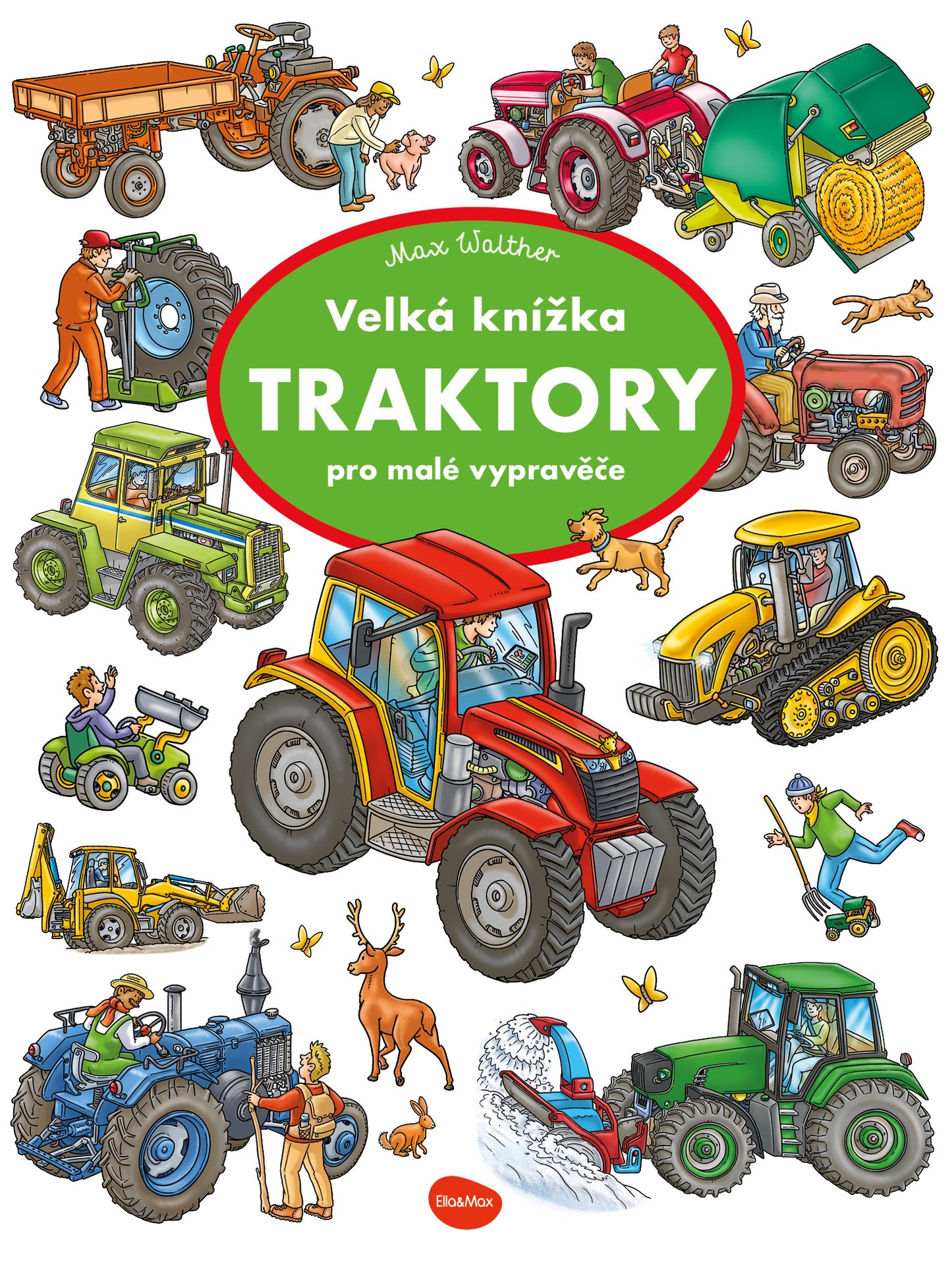 Velká knížka TRAKTORY pro malé vypravěče
