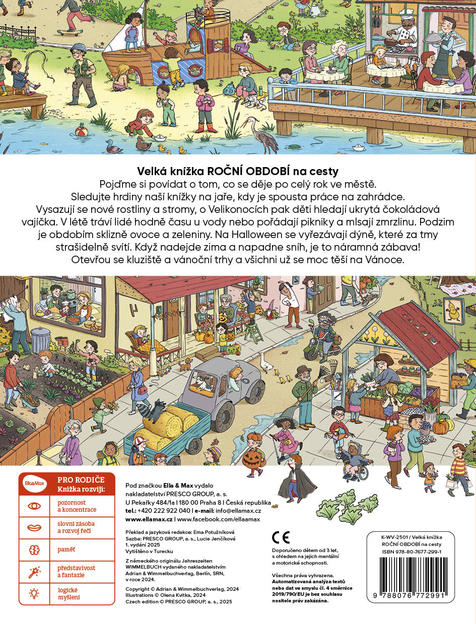 Na cesty – Velká knížka ROČNÍ OBDOBÍ