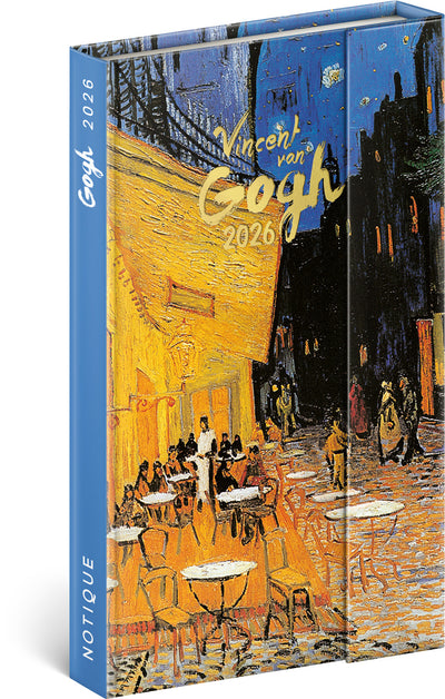 Týdenní magnetický diář Vincent van Gogh 2026, 13 x 21 cm