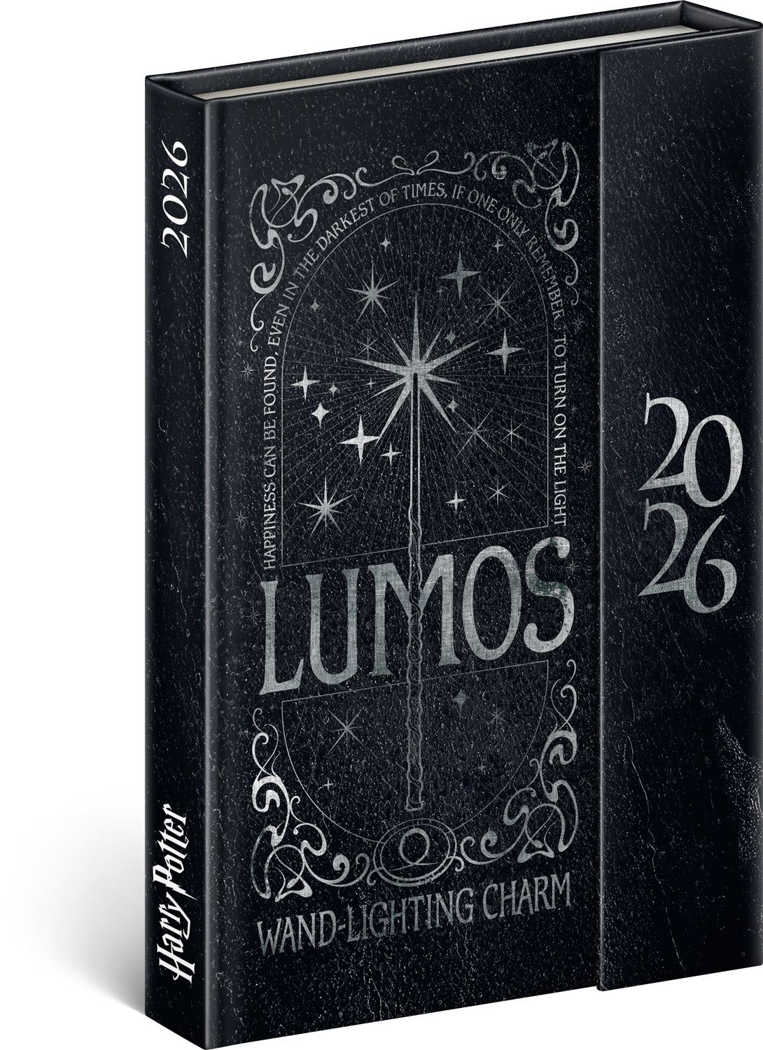 Týdenní magnetický diář Harry Potter –  Lumos 2026, 11 x 16 cm