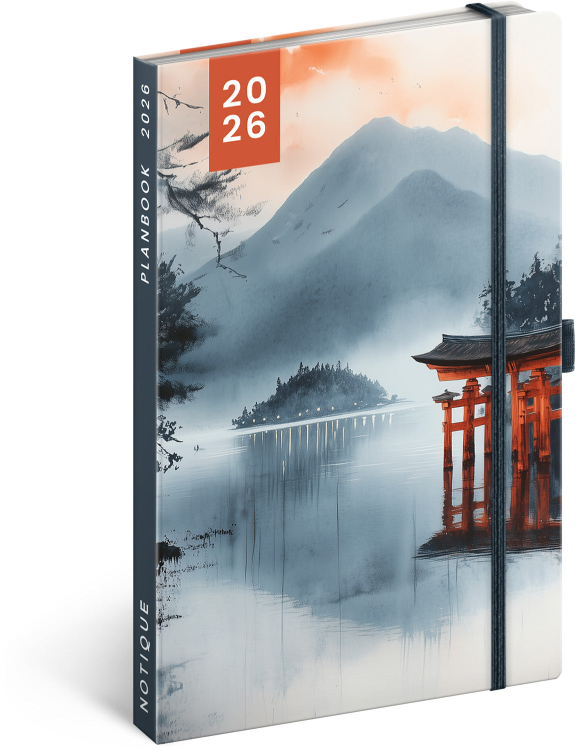 Planbook diář/notes Japonsko 2026, 13 x 21 cm