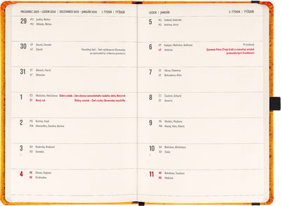 Planbook diář/notes Harry Potter – Bradavice 2026, 13 x 21 cm