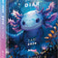 Školní diář Axolotl (září 2026 – prosinec 2027), 9,8 x 14,5 cm