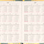 Planbook diář/notes Citróny 2027, 13 x 21 cm