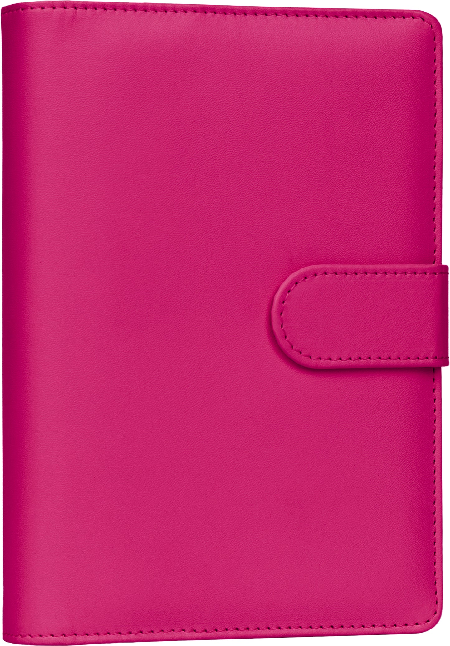Refill – Týdenní kroužkový diář s vyměnitelnými listy 2027, fuchsiový, 12,5 x 19 cm