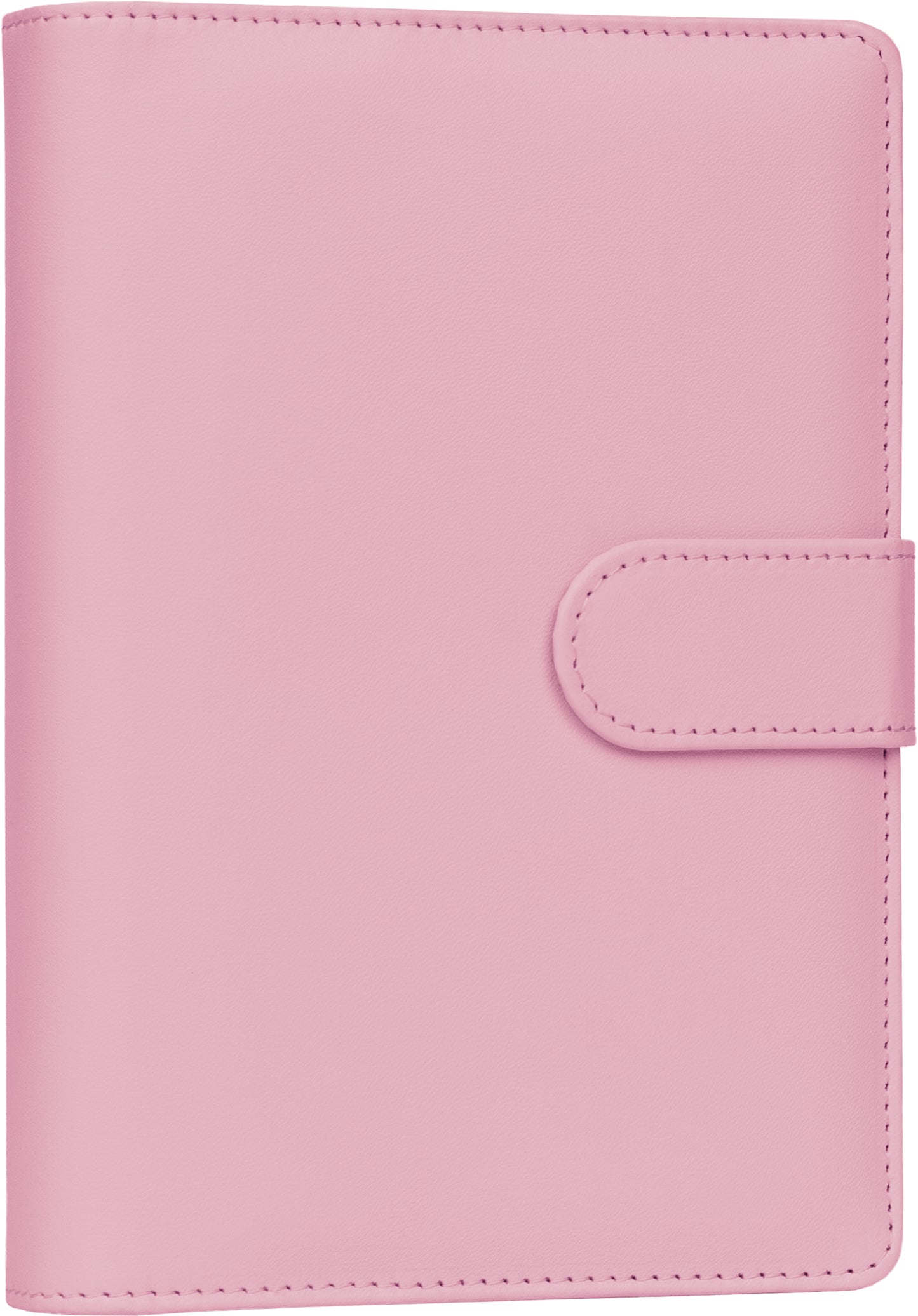Refill – Týdenní kroužkový diář s vyměnitelnými listy 2027, pudrově růžový, 12,5 x 19 cm