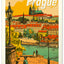 Nástěnný kalendář Vintage plakáty – světová města 2026, 33 x 46 cm