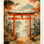 Nástěnný kalendář Vintage plakáty – japonské umění 2026, 33 x 46 cm