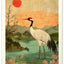 Nástěnný kalendář Vintage plakáty – japonské umění 2026, 33 x 46 cm