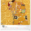 Nástěnný kalendář Gustav Klimt 2026, 30 x 34 cm