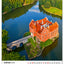 Nástěnný kalendář Hrady a zámky 2026, 33 x 46 cm