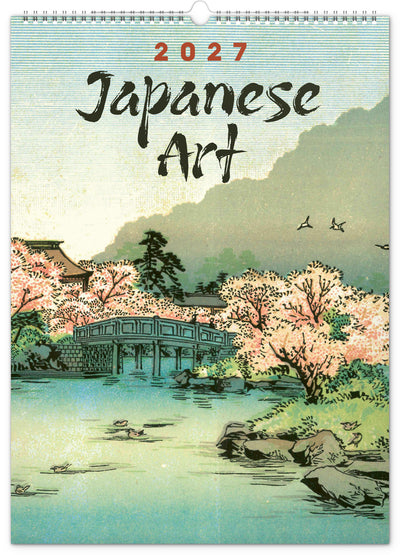 Nástěnný kalendář Vintage plakáty – japonské umění 2027, 33 x 46 cm