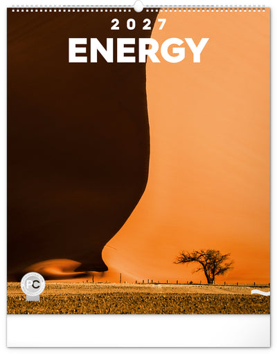 Nástěnný kalendář Energie 2027, 48 x 56 cm
