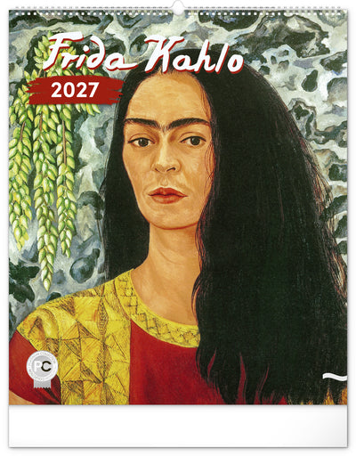 Nástěnný kalendář Frida Kahlo 2027, 48 x 56 cm