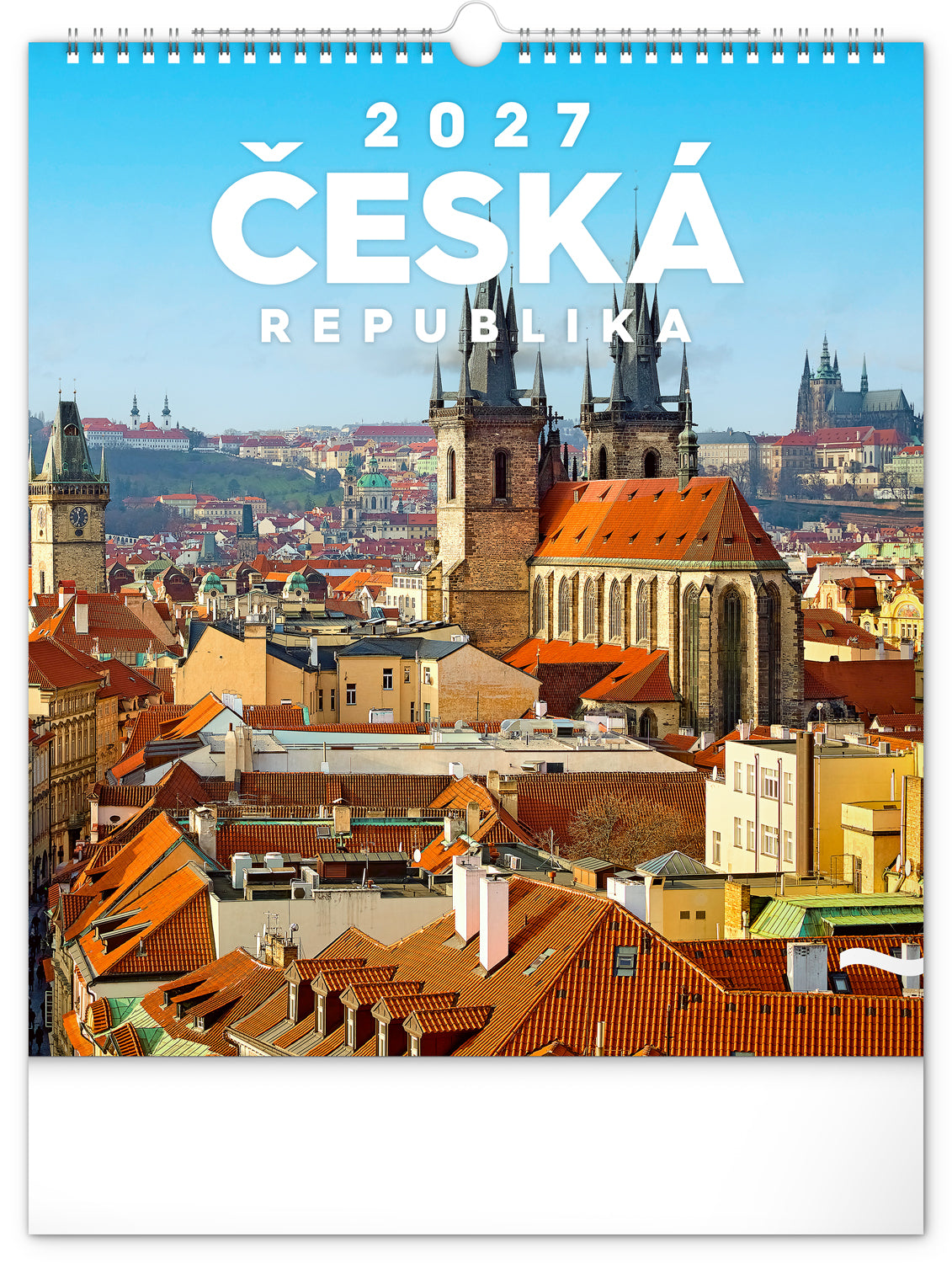 Nástěnný kalendář Česká republika 2027, 30 x 34 cm