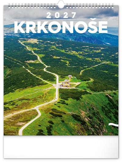 Nástěnný kalendář Krkonoše 2027, 30 x 34 cm