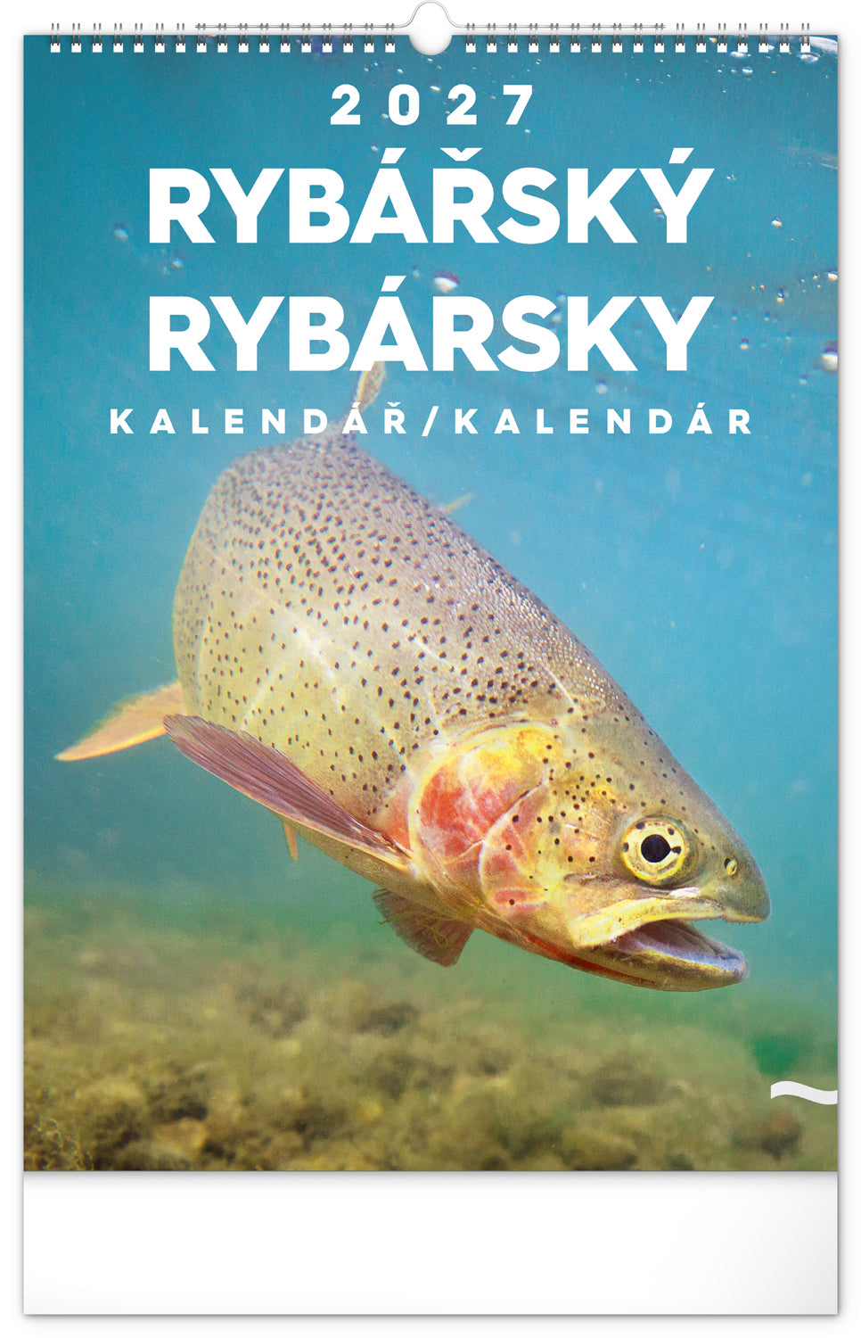 Nástěnný kalendář Rybářský – Rybársky CZ/SK 2027, 33 x 46 cm