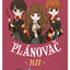 Nástěnný kalendář Rodinný plánovací Harry Potter 2027, 21 x 42 cm