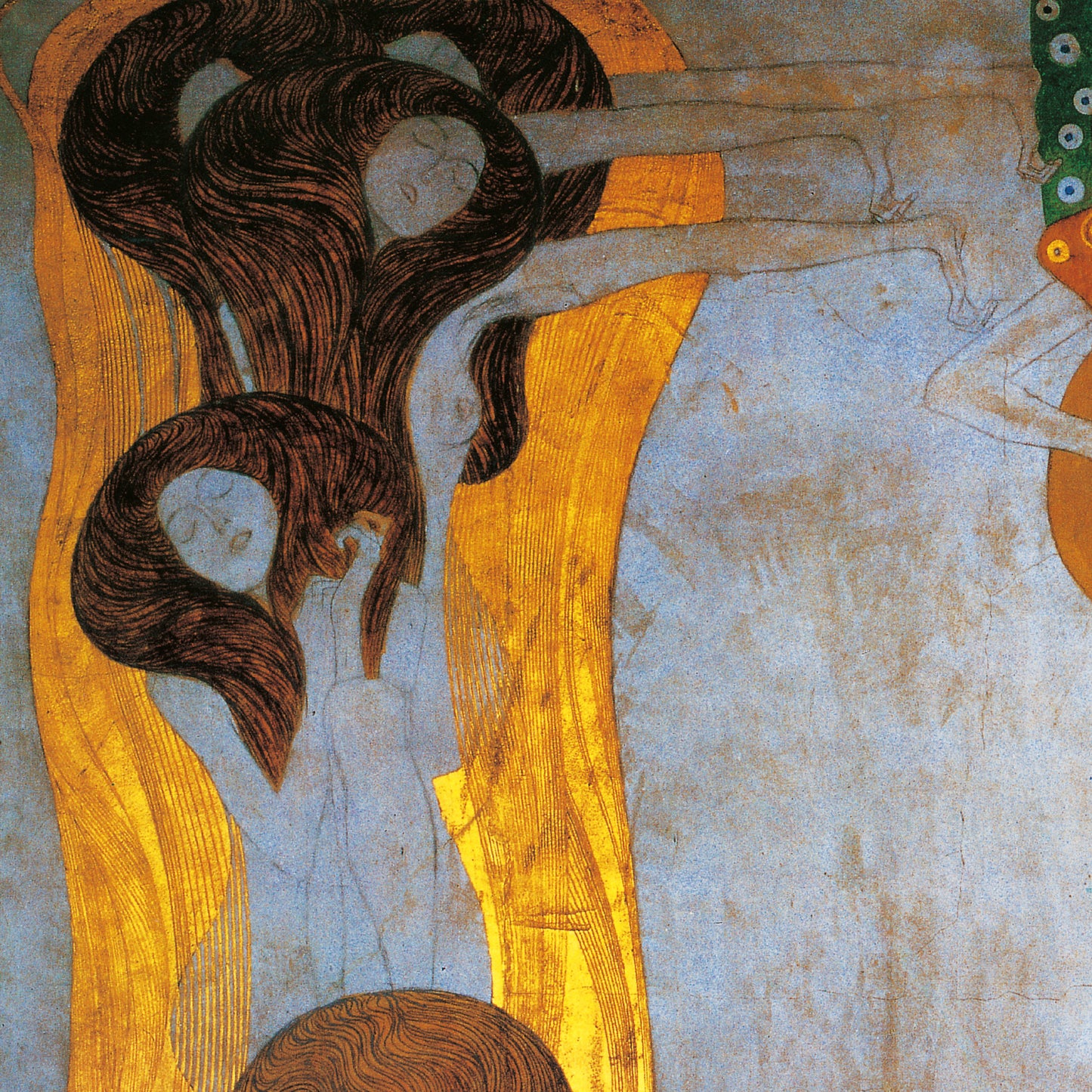 Poznámkový kalendář Gustav Klimt 2025, 30 × 30 cm