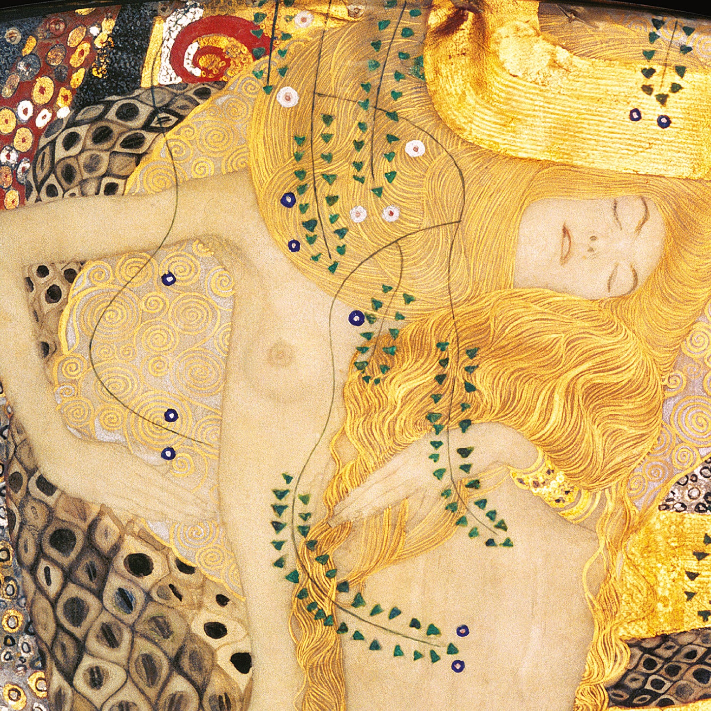 Poznámkový kalendář Gustav Klimt 2025, 30 × 30 cm