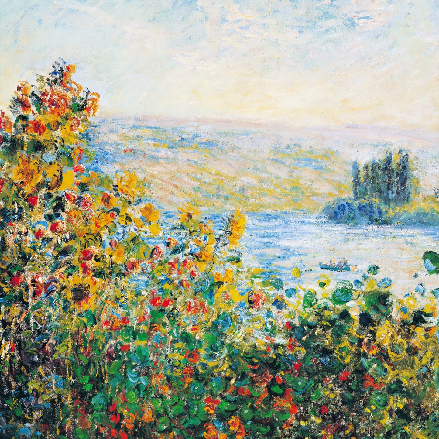 Poznámkový kalendář Claude Monet 2025, 30 × 30 cm