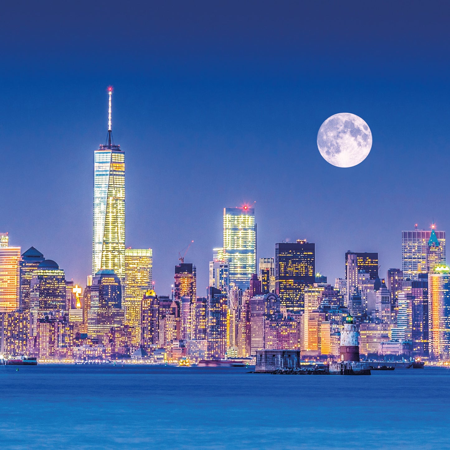 Poznámkový kalendář Měsíc 2026, 30 x 30 cm