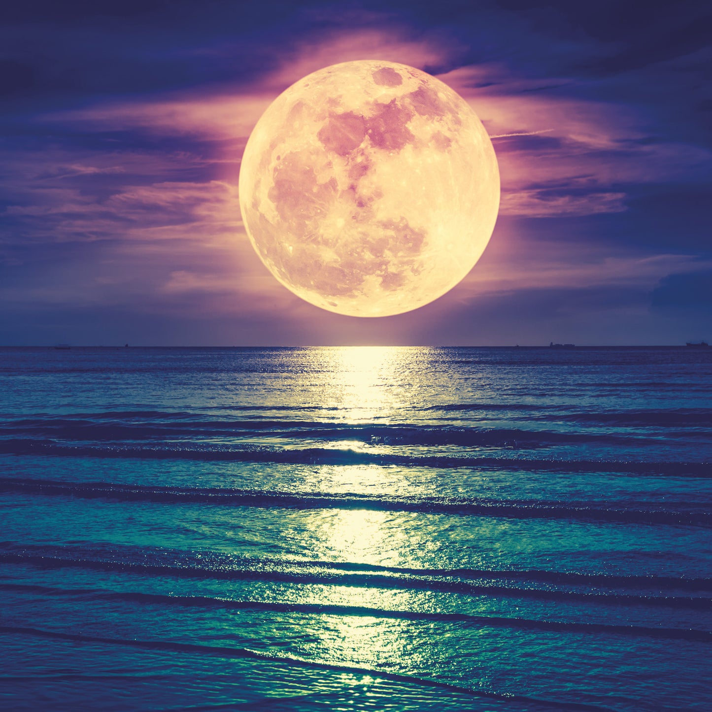 Poznámkový kalendář Měsíc 2026, 30 x 30 cm