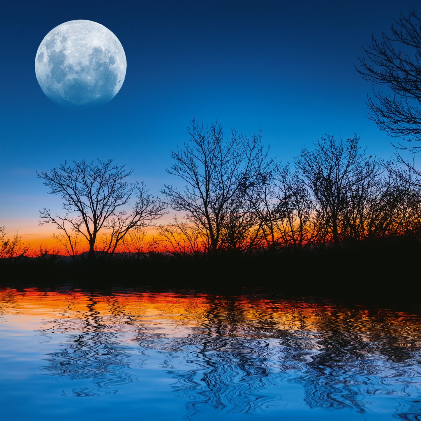 Poznámkový kalendář Měsíc 2026, 30 x 30 cm