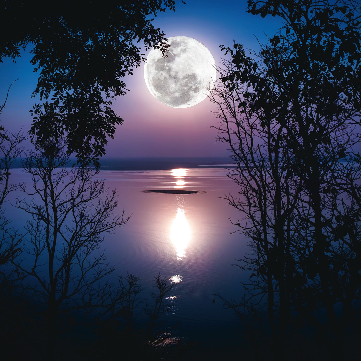 Poznámkový kalendář Měsíc 2026, 30 x 30 cm