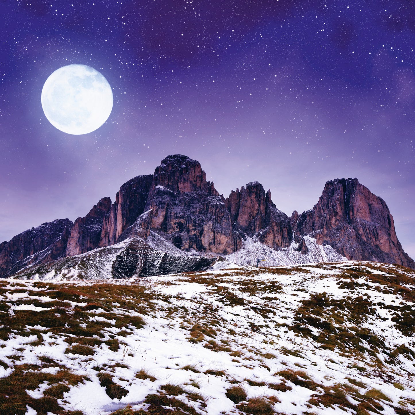 Poznámkový kalendář Měsíc 2026, 30 x 30 cm