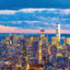 Poznámkový kalendář New York 2026, 30 x 30 cm