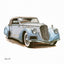 Poznámkový kalendář Classic Cars – Václav Zapadlík, 2026, 30 x 30 cm