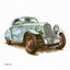 Poznámkový kalendář Classic Cars – Václav Zapadlík, 2026, 30 x 30 cm