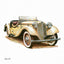 Poznámkový kalendář Classic Cars – Václav Zapadlík, 2026, 30 x 30 cm