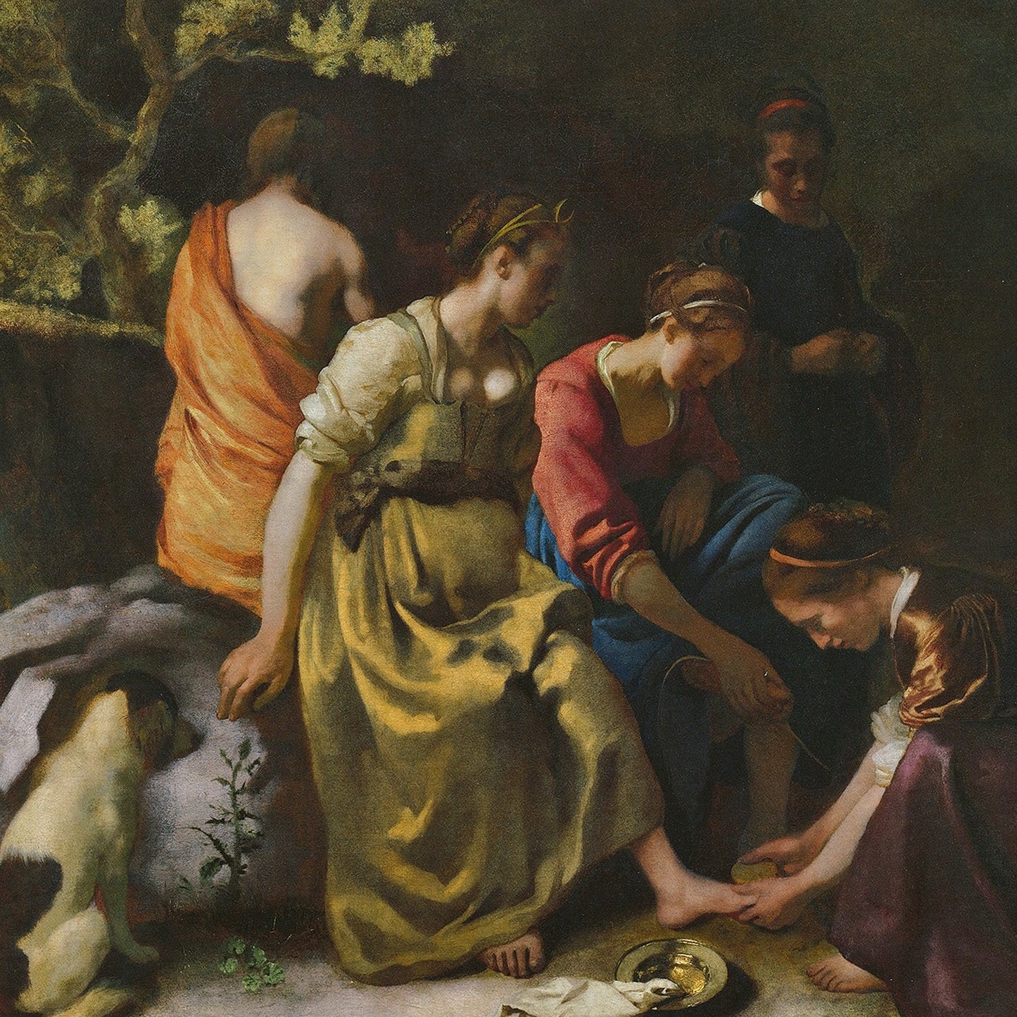 Poznámkový kalendář Johannes Vermeer 2026, 30 x 30 cm