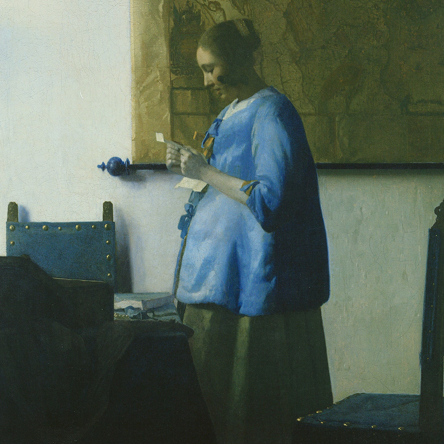 Poznámkový kalendář Johannes Vermeer 2026, 30 x 30 cm