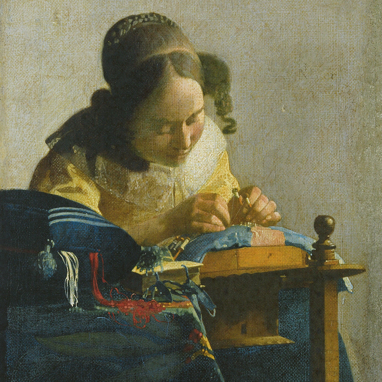 Poznámkový kalendář Johannes Vermeer 2026, 30 x 30 cm