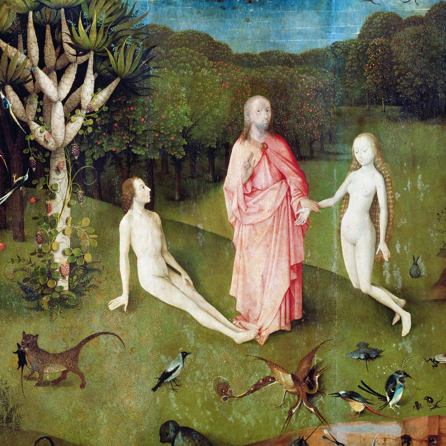 Poznámkový kalendář Hieronymus Bosch 2026, 30 x 30 cm