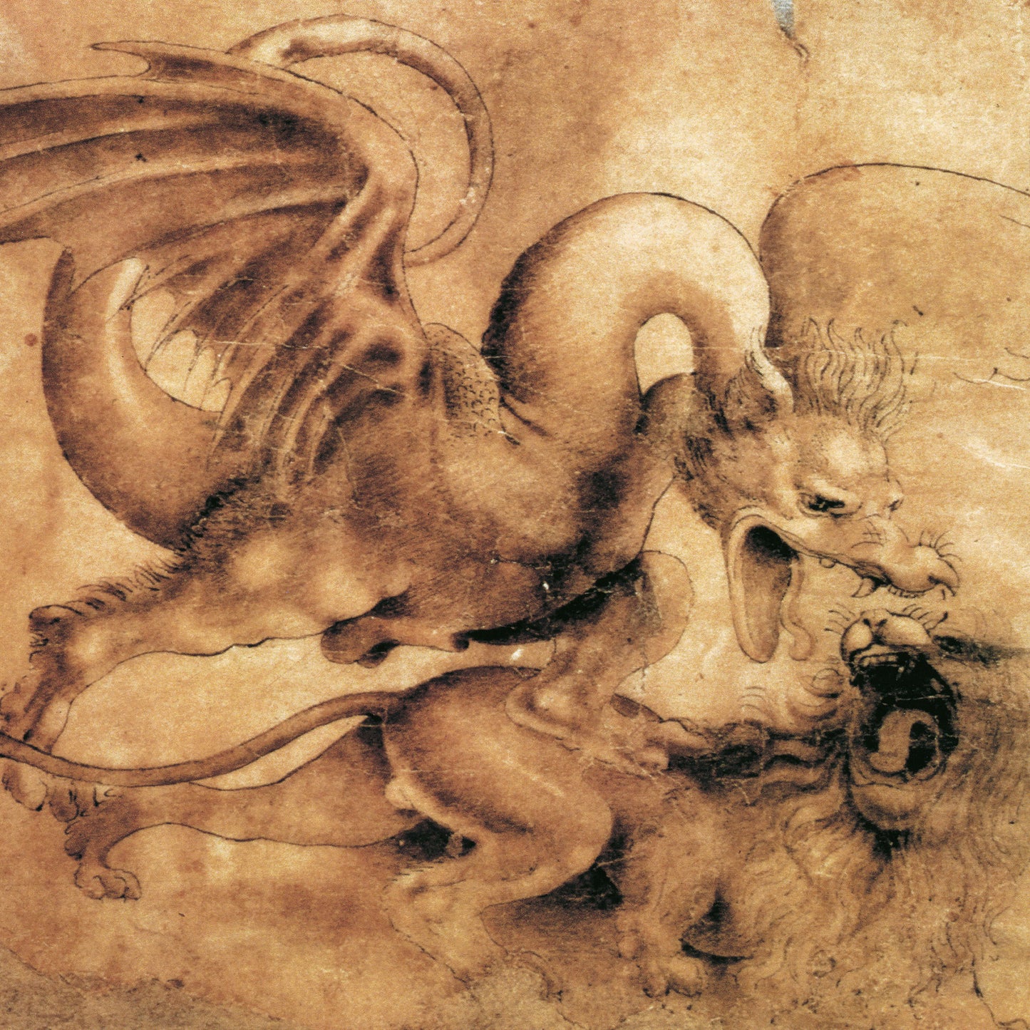 Poznámkový kalendář Leonardo da Vinci 2026, 30 x 30 cm