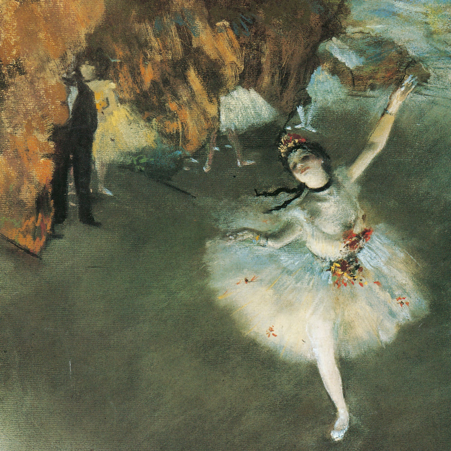 Poznámkový kalendář Edgar Degas 2026, 30 x 30 cm