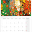 Poznámkový kalendář Gustav Klimt 2027, 30 x 30 cm