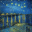 Poznámkový kalendář Vincent van Gogh 2027, 30 x 30 cm